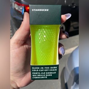 Starbucks GITD keychain